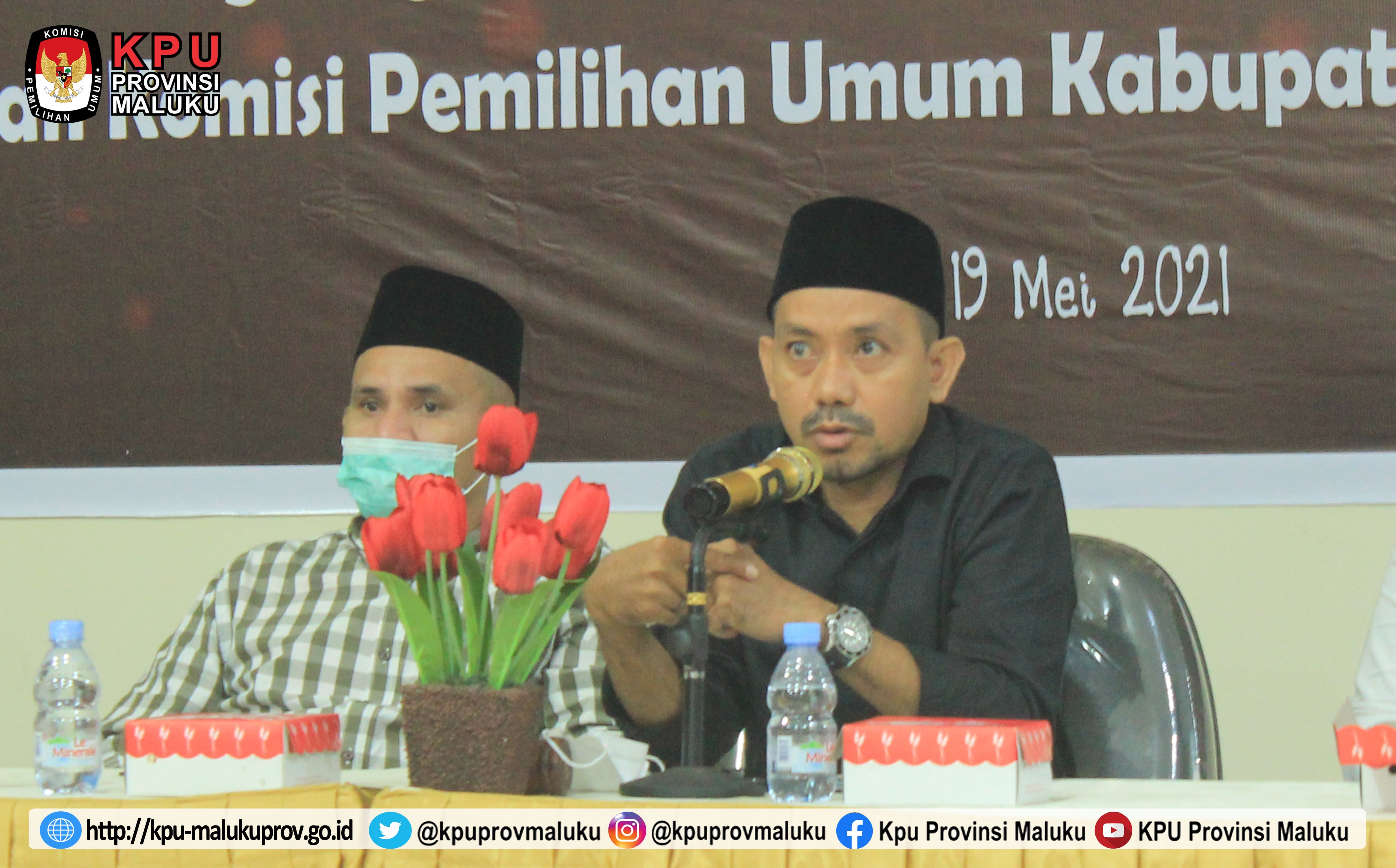 Halal Bi Halal Virtual di Lingkungan Sekretariat KPU Provinsi & KPU Kab/Kota Se-Maluku